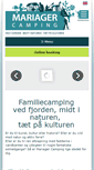 Mobile Screenshot of mariagercamping.dk